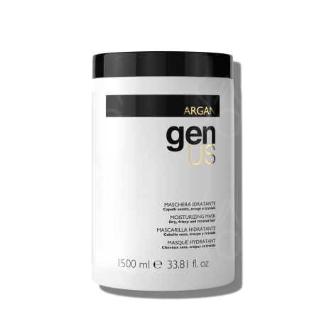GENUS ARGAN maska nawilżająca do włosów suchych i kręconych 1500 ml