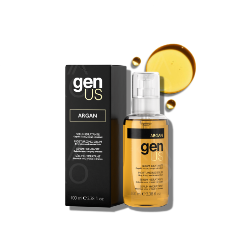 GENUS ARGAN serum nawilżające do włosów suchych i kręconych 100 ml - 2