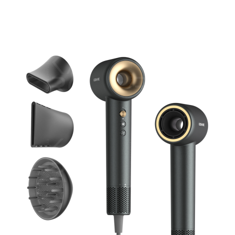 COSHARE HD10EP PROFESSIONAL Profesjonalna suszarka do włosów 1800W | Czarna - 2