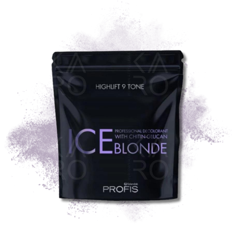 PROFIS ICE BLONDE bezpyłowy 9 tonowy rozjaśniacz do włosów 500 g - 2