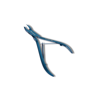 PROGLINE cążki do skórek tytanowe niebieskie m. 10cm ostrze 3mm | CN704.STB