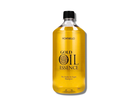 MONTIBELLO GOLD OIL ESSENCE szampon bursztynowo arganowy do włosów 1 000 ml