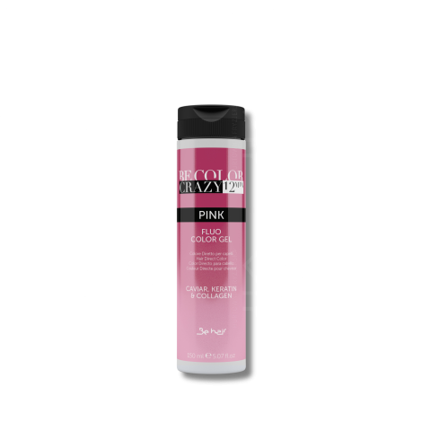BE HAIR BE COLOR CRAZY bezpośrednia żelowa farba toner 150 ml | Pink