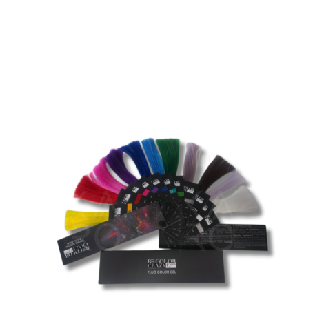 BE HAIR BE COLOR CRAZY karta paleta kolorów