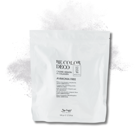 BE HAIR BE COLOR Deco 12-24-36 min niebieski rozjaśniacz bez amoniaku 500 g - 2