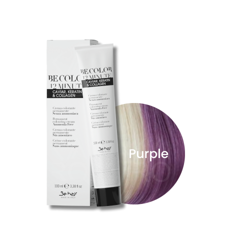 BE HAIR BE COLOR Toner Metal toner bez amoniaku 100 ml | Purple