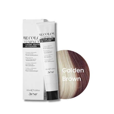BE HAIR BE COLOR Toner Naked toner bez amoniaku 100 ml | Golden Brown