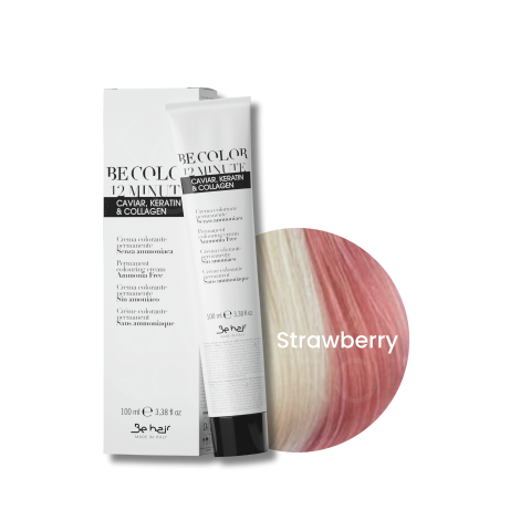 BE HAIR BE COLOR Toner Pastel toner bez amoniaku 100 ml | Strawberry