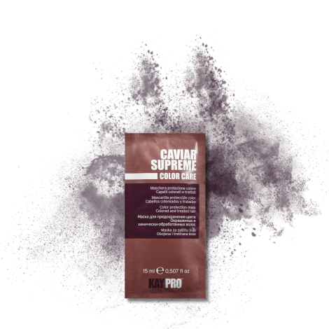 KAYPRO CAVIAR SUPREME maska rewitalizująca do włosów farbowanych 15 ml - 2