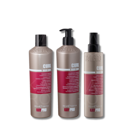KAYPRO CURL zestaw loki | szampon 350 ml + odżywka 350 ml + spray 200 ml