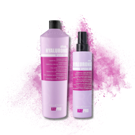 KAYPRO HYALURONIC zestaw na objętość | szampon 1000 ml + odżywka 200 ml - 2