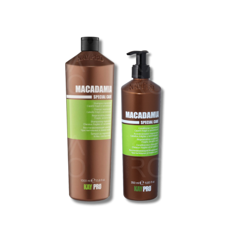KAYPRO MACADAMIA zestaw | szampon 1000 ml + odżywka 350 ml