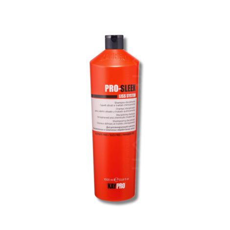 KAYPRO PRO-SLEEK szampon dyscyplinujący do włosów puszących się 1000 ml