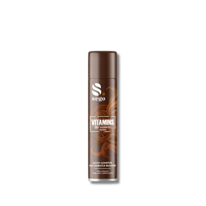 SEGO VITAMINS BROWN suchy szampon do ciemnych włosów z witaminami 200 ml
