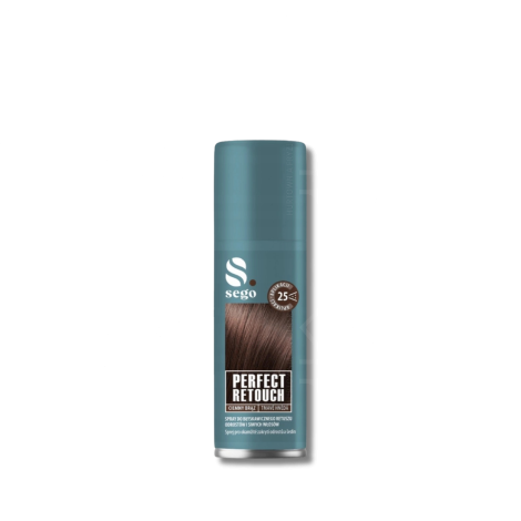 SEGO PERFECT RETOUCH korektor odrostów i siwych włosów 75 ml | Ciemny Brąz