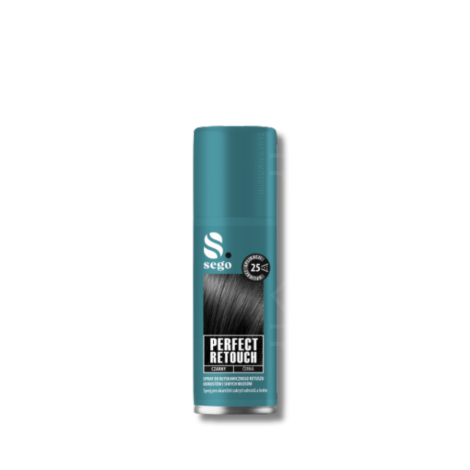 SEGO PERFECT RETOUCH korektor odrostów i siwych włosów 75 ml | Czarny