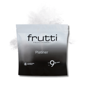 FRUTTI PROFESSIONAL PLATINER rozjaśniacz z węglem bambusowym 9 tonów 500 g - image 2