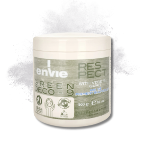 ENVIE RESPECT GREEN DECO-9 wegański rozjaśniacz w proszku 500 g | Niebieski - image 2