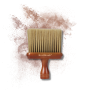 BLACKOMB drewniana karkówka fryzjerska pędzel zmiotka do włosów CK001 - 3