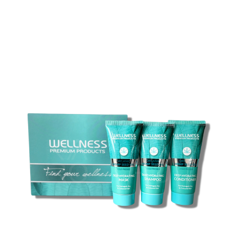 WELLNESS PREMIUM DEEP HYDRATING mini zestaw nawilżający 3 x 50 ml