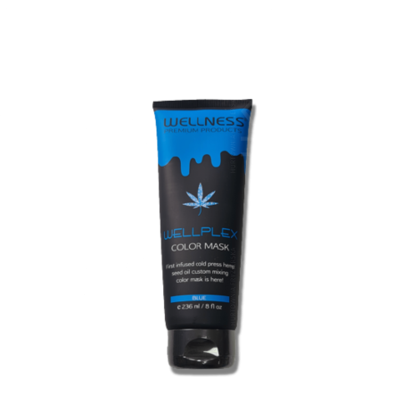 WELLNESS PREMIUM WELLPLEX Color Mask maska koloryzująca 236 ml | Blue