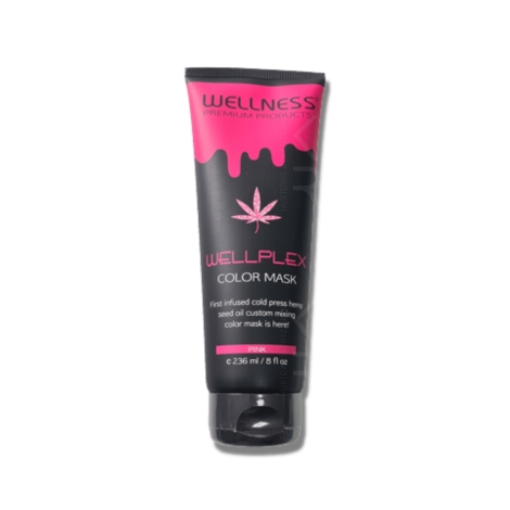 WELLNESS PREMIUM WELLPLEX Color Mask maska koloryzująca 236 ml | Pink
