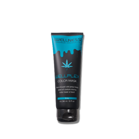 WELLNESS PREMIUM WELLPLEX Color Mask maska koloryzująca 236 ml | Teal