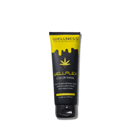 WELLNESS PREMIUM WELLPLEX Color Mask maska koloryzująca 236 ml | Yellow