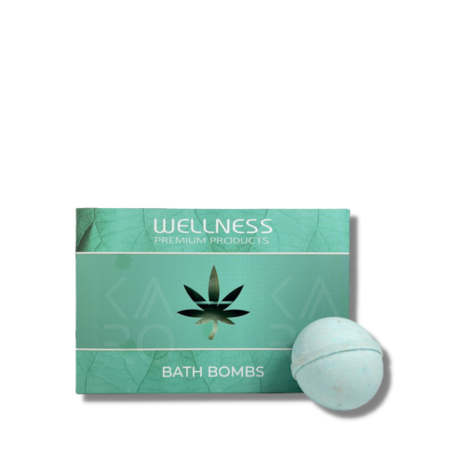 WELLNESS PREMIUM zestaw kul do kąpieli 6 szt. | Niebieskie