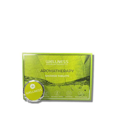 WELLNESS PREMIUM zestaw tabletek pod prysznic 6 szt. | Zielone