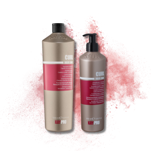 KAYPRO CURL zestaw loki | szampon 1000 ml + odżywka 350 ml - image 2