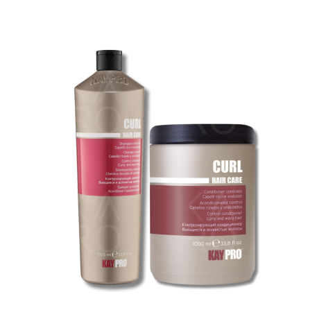 KAYPRO CURL zestaw loki | szampon 1000 ml + odżywka 1000 ml