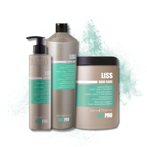 KAYPRO LISS zestaw | szampon 1000 ml + maska 1000 ml + krem 200 ml - image 2
