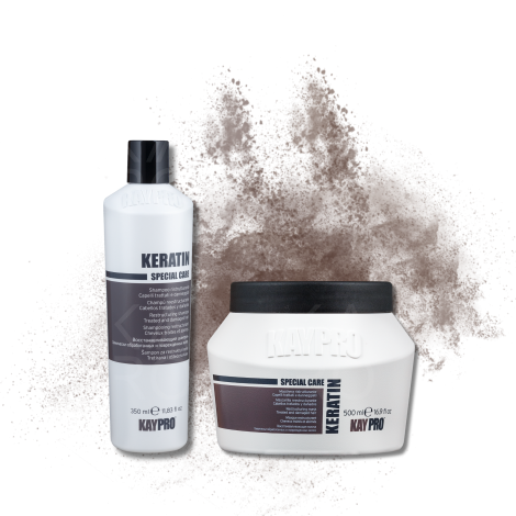 KAYPRO KERATIN zestaw | szampon 350 ml + maska 500 ml - 2