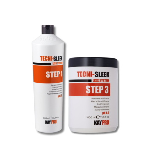 KAYPRO TECNI-SLEEK zestaw | szampon 1000 ml + maska 1000 ml
