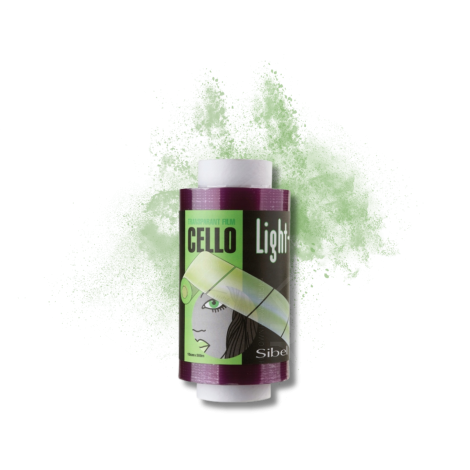 SIBEL CELLO folia fryzjerska do pasemek z perforacją | 15 cm x 500 m - 2