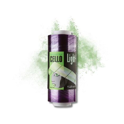 SIBEL CELLO folia fryzjerska do pasemek z perforacją | 20 cm x 500 m - 2