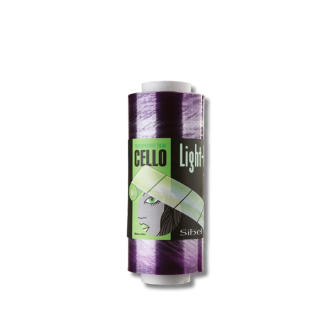 SIBEL CELLO folia fryzjerska do pasemek z perforacją | 20 cm x 500 m