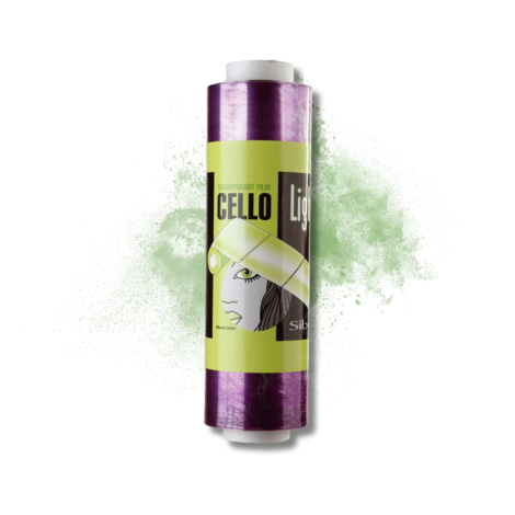 SIBEL CELLO folia fryzjerska do pasemek z perforacją | 30 cm x 500 m - 2