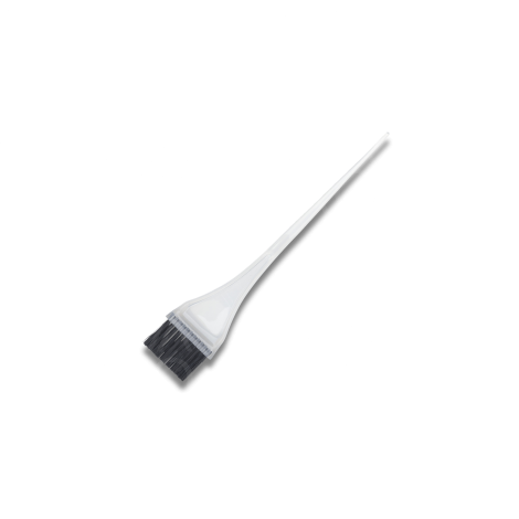 SIBEL pędzel pędzelek do farbowania włosów długi | Mleczny