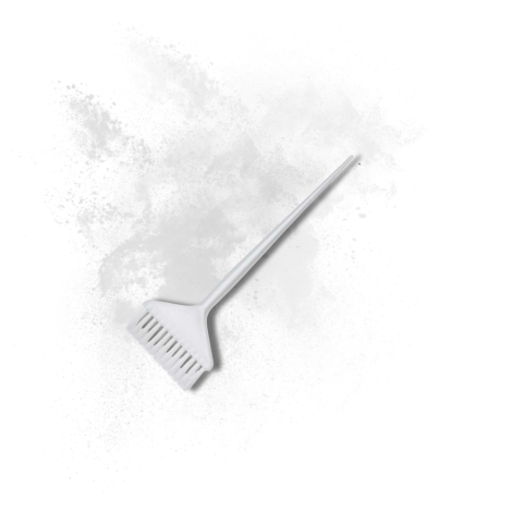 SIBEL PRECISION pędzel pędzelek do farbowania biały |szeroki XXL - 2