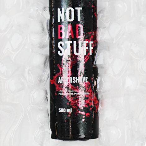 NOT BAD STUFF BARBER Aftershave Savage chłodząca woda po goleniu 500 ml - 3