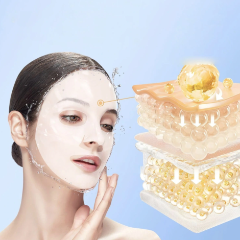 BIO COLLAGEN nawilżająca maseczka kolagenowa na twarz z kwasem hialuronowym - 4