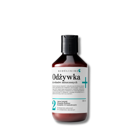 BIOELIXIRE + odżywka intensywnie regenerująca do włosów zniszczonych 300 ml