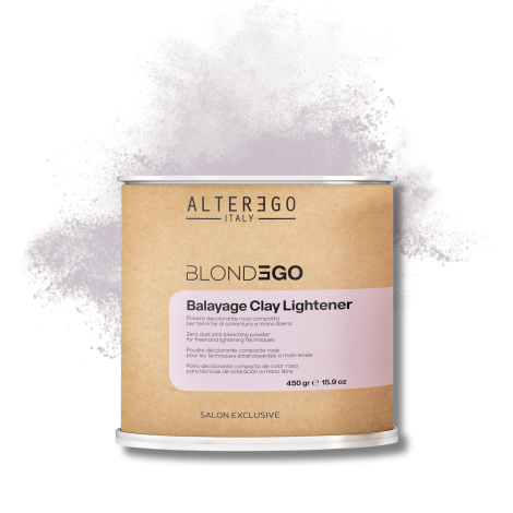 ALTER EGO BLONDEGO Balayage Clay Lightener rozjaśniacz bezpyłowy 450 g - 2