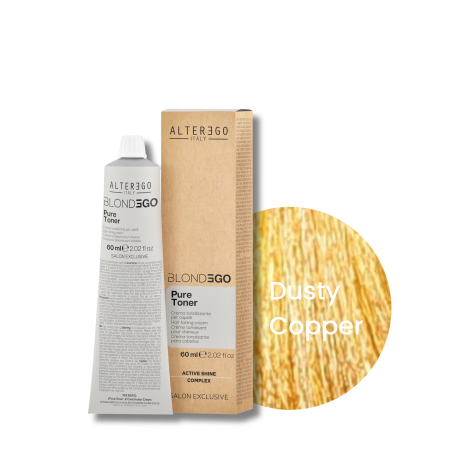 ALTER EGO BLONDEGO Pastel Toner pastelowy bez amoniaku 60 ml | Dusty Copper