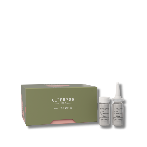 ALTER EGO CUREEGO Filler ampułki wypełniające do włosów suchych 12 x 10 ml
