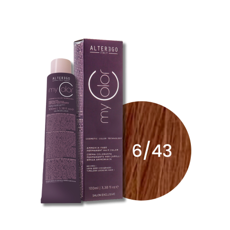 ALTER EGO MY COLOR trwała farba do włosów bez amoniaku 100 ml | 6/43