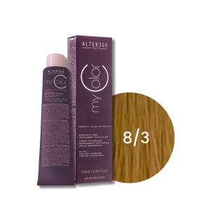 ALTER EGO MY COLOR trwała farba do włosów bez amoniaku 100 ml | 8/3