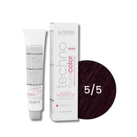 ALTER EGO TECHNOFRUIT trwała farba do włosów z keratyną 100 ml | 5/5
